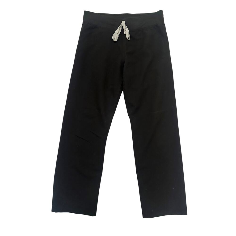 FIGS Technical Collection Scrub Pants Bundle Lot of 2 Women Small Black Stretch - Picture 2 of 7
